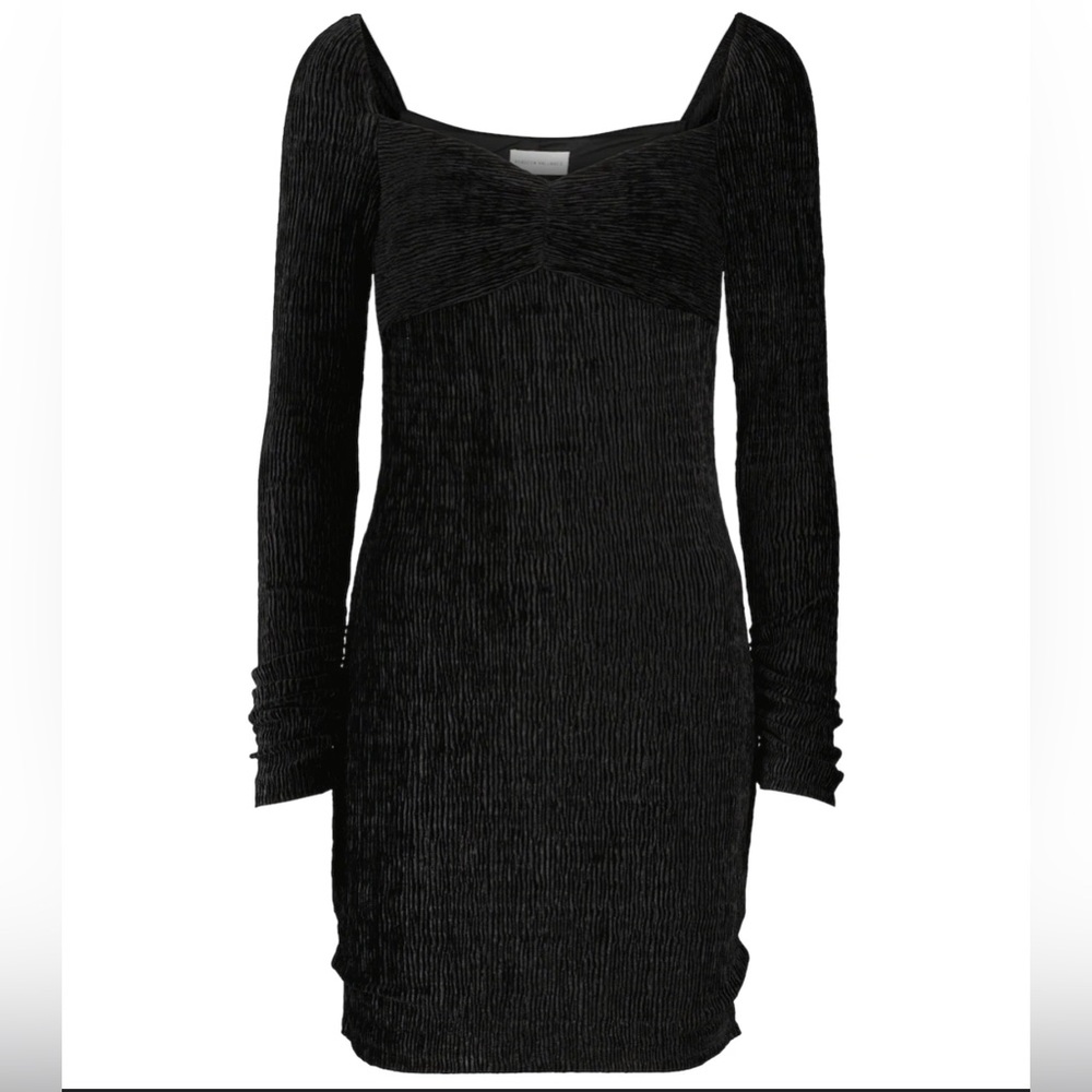 Rebecca Vallance Senna Black Minidress
Textured Long Sleeve